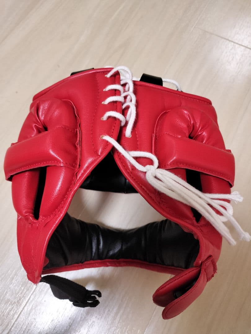 ウイニング　フルフェイスヘッドギア　レッド　Мサイズ