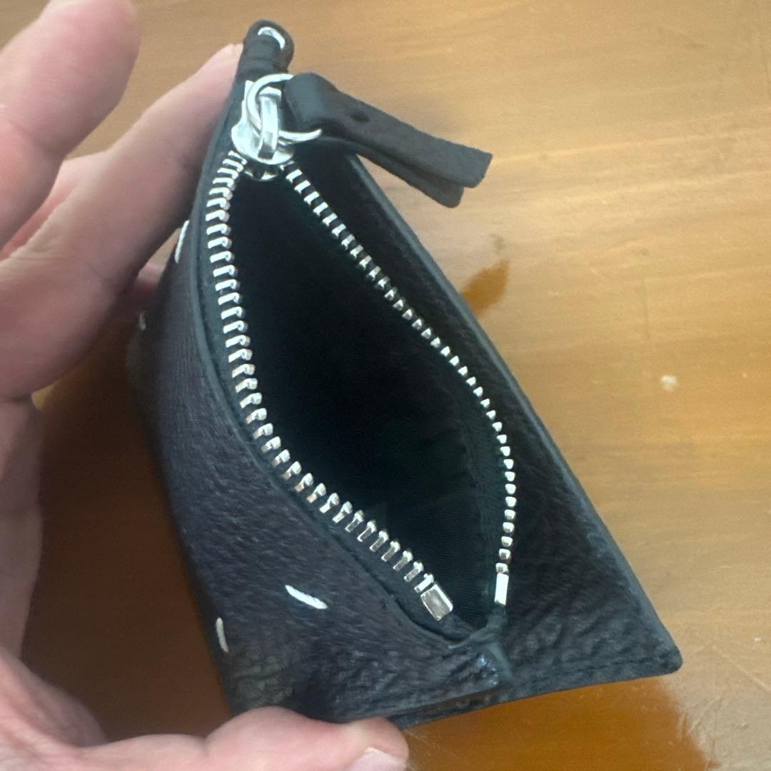 チロ Maison Margiela 黒 レザー マネークリップ