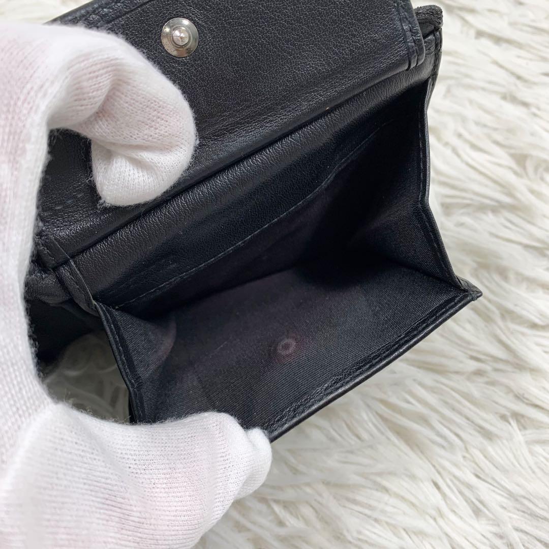 【✨美品✨】ディオール 二つ折り財布 オブリーク ブラック 付属品完備