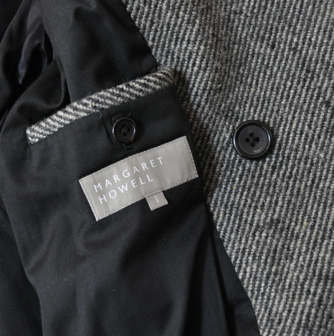美品 MARGARET HOWELL マーガレットハウエル TWEED コート