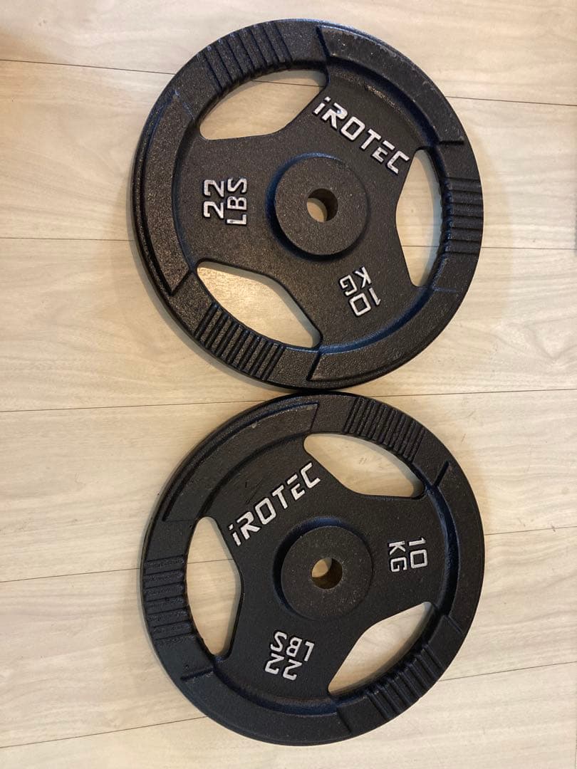 IROTEC アイロテック　10キロプレート　2枚セット
