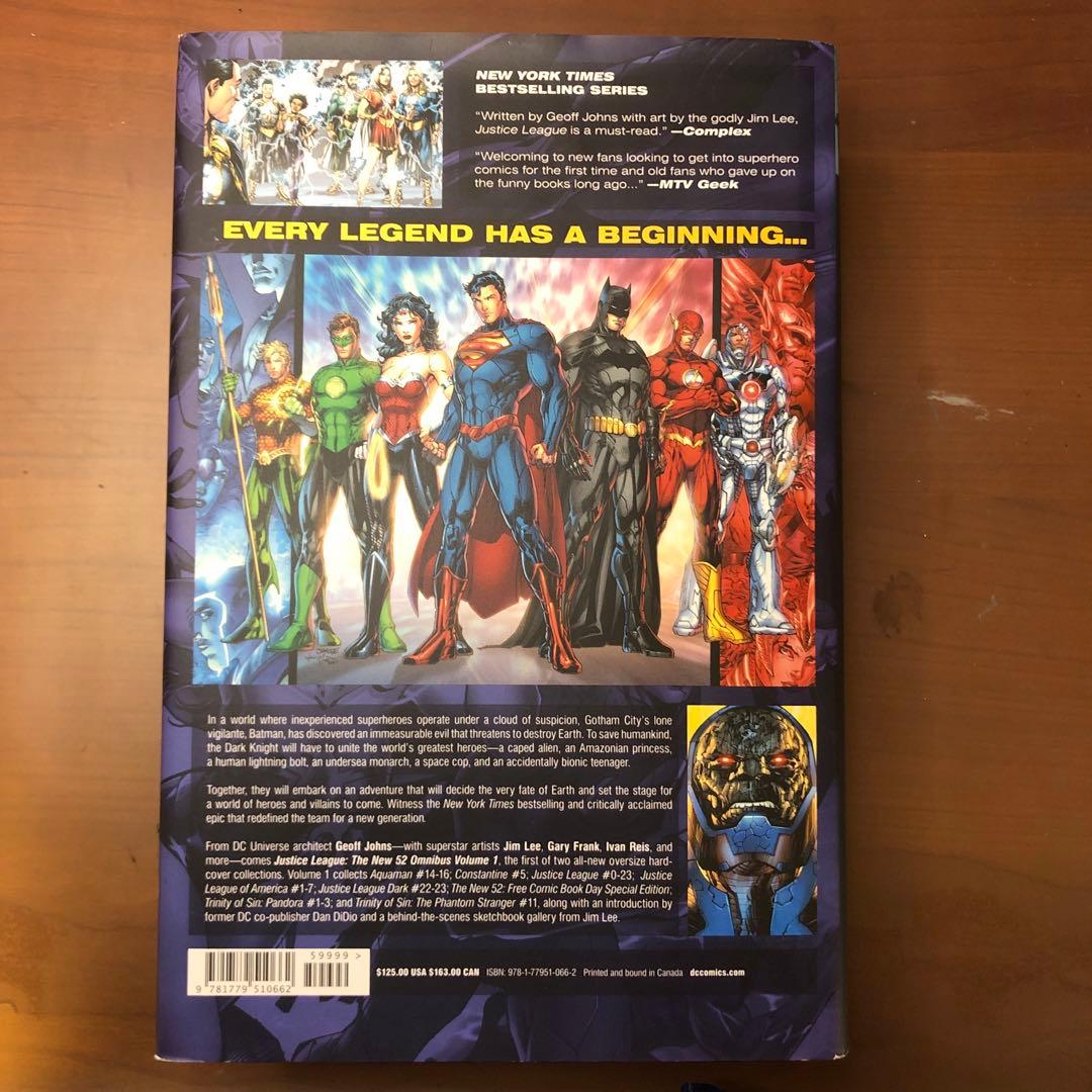 洋書 Justice League: The New 52 Omnibus Vol 1