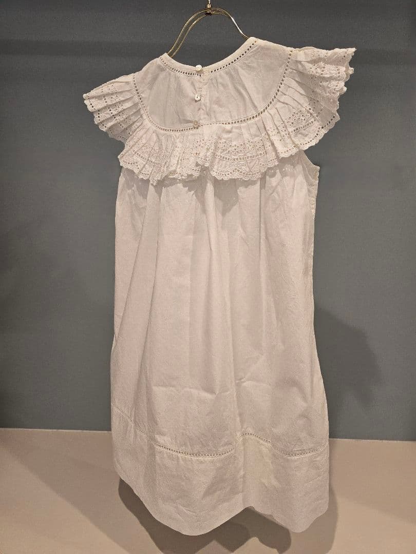 bonpoint 白ワンピース　8a