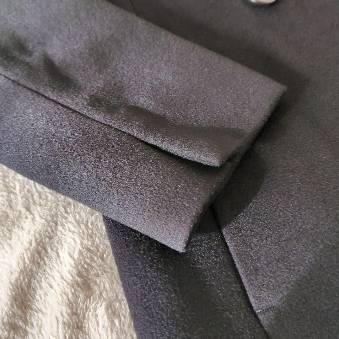 超美品　23区　カシミヤ混フード付きコート44