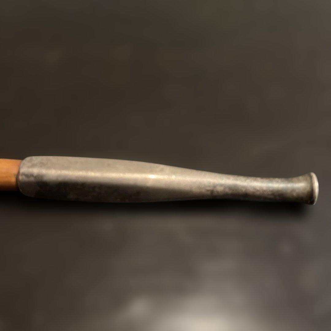 ド*猫様 純銀製　刻印　キセル　時代物　送料無料　総重量48.8g