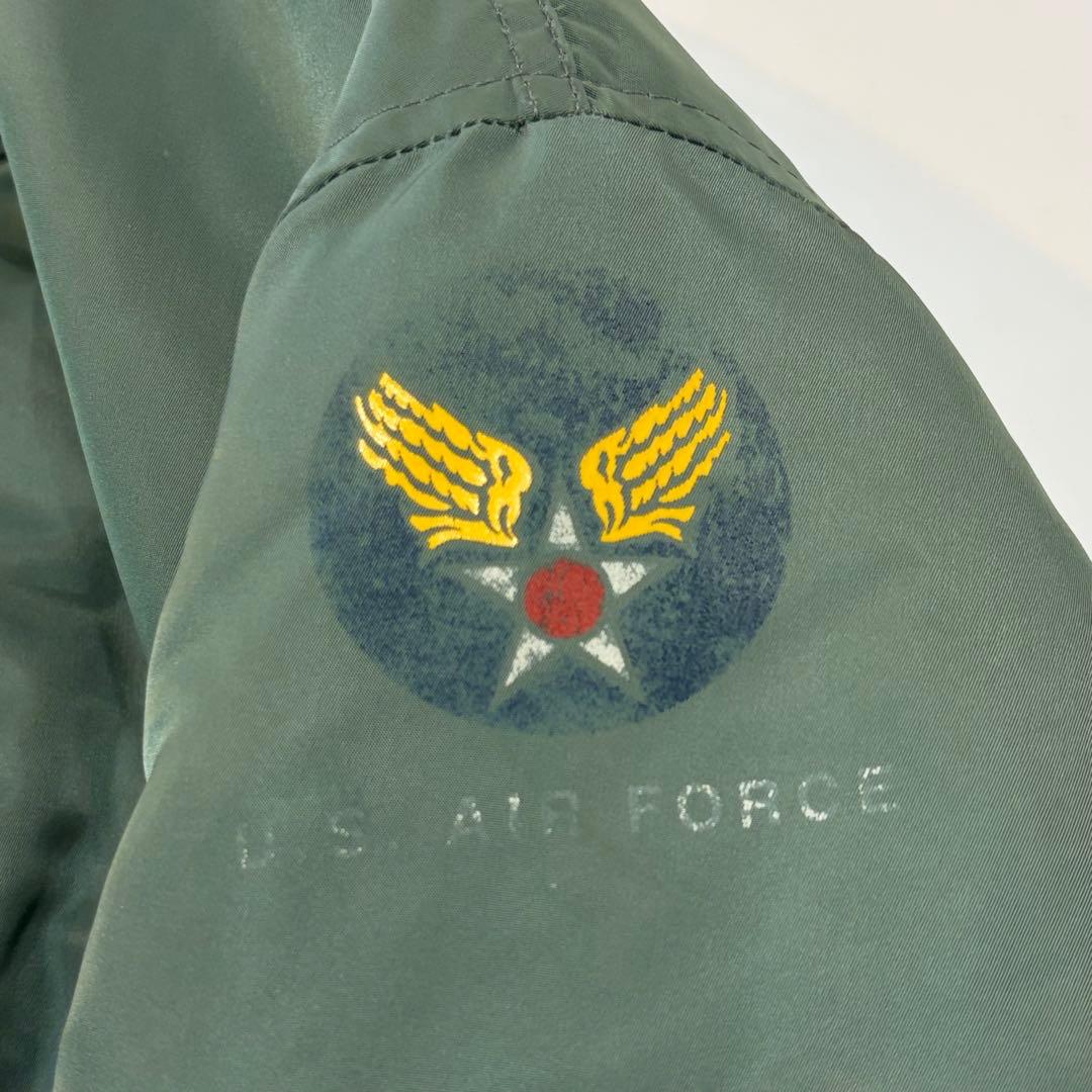 ALPHA INDUSTRIES MA-1 フライトジャケット リブダメージ S