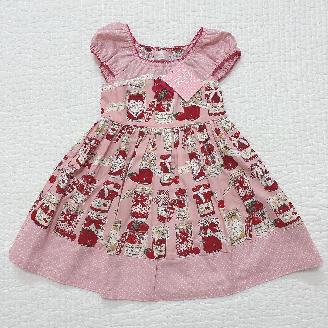 シャーリーテンプル ジャム瓶 ワンピース 110