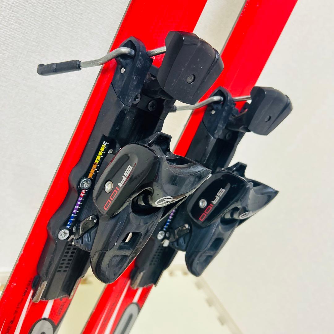 【美品】Volkl R1 TIGER 156cm タイガー レッド スキー板