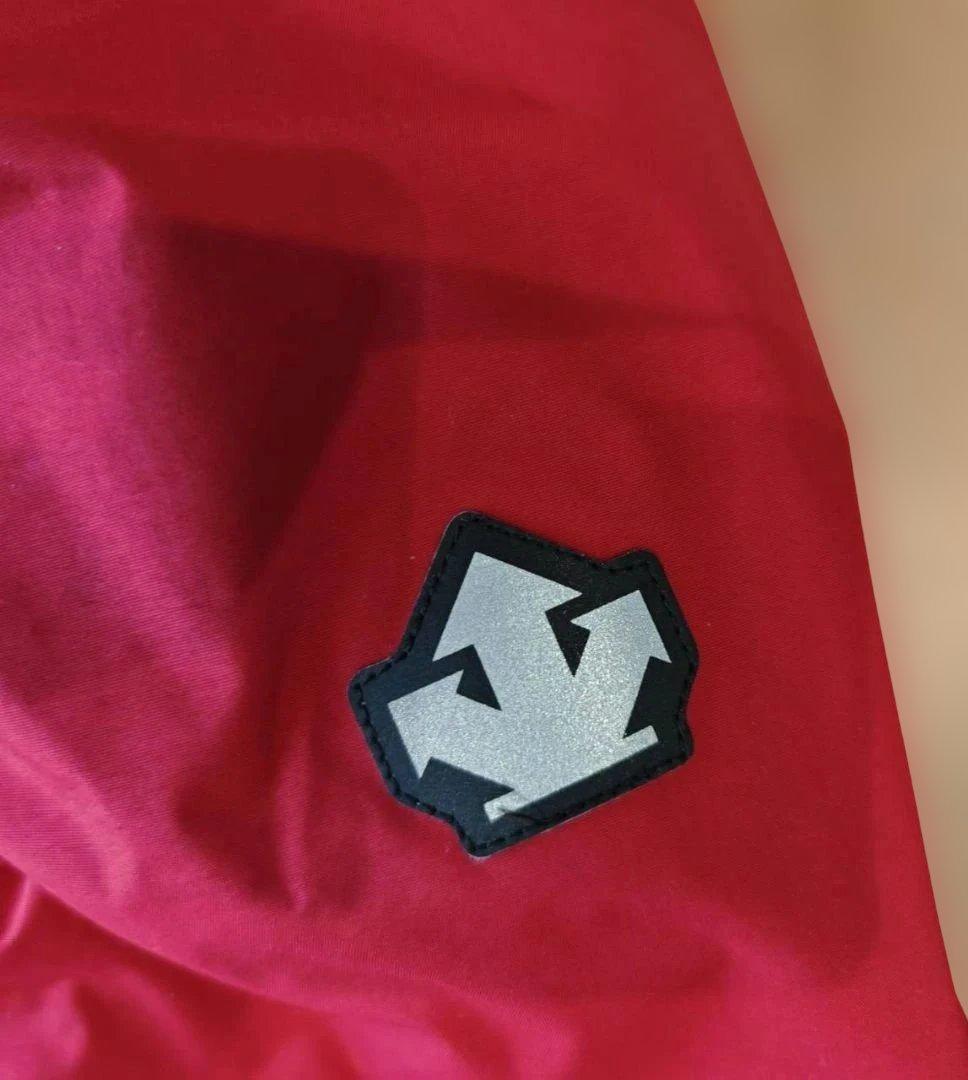 DESCENTE デサント 子供用 スキーウェア レッド/ブラック