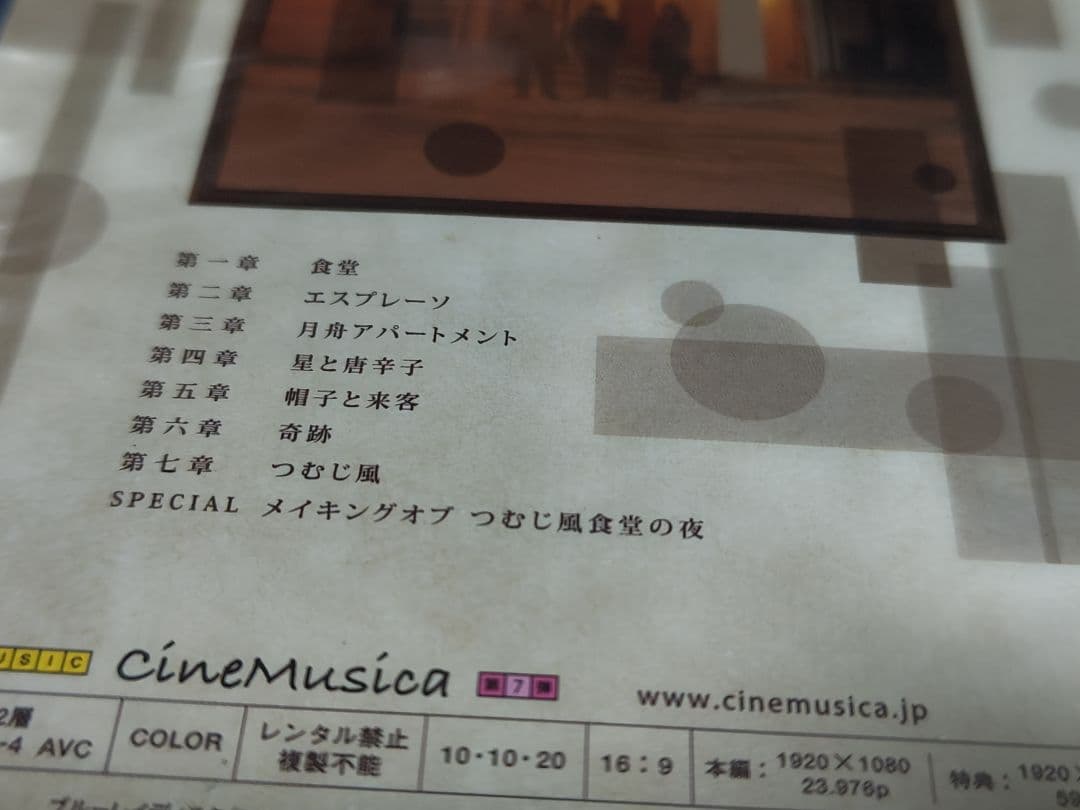 未開封新品 つむじ風食堂の夜 Blu-ray 廃盤 邦画 八嶋智人