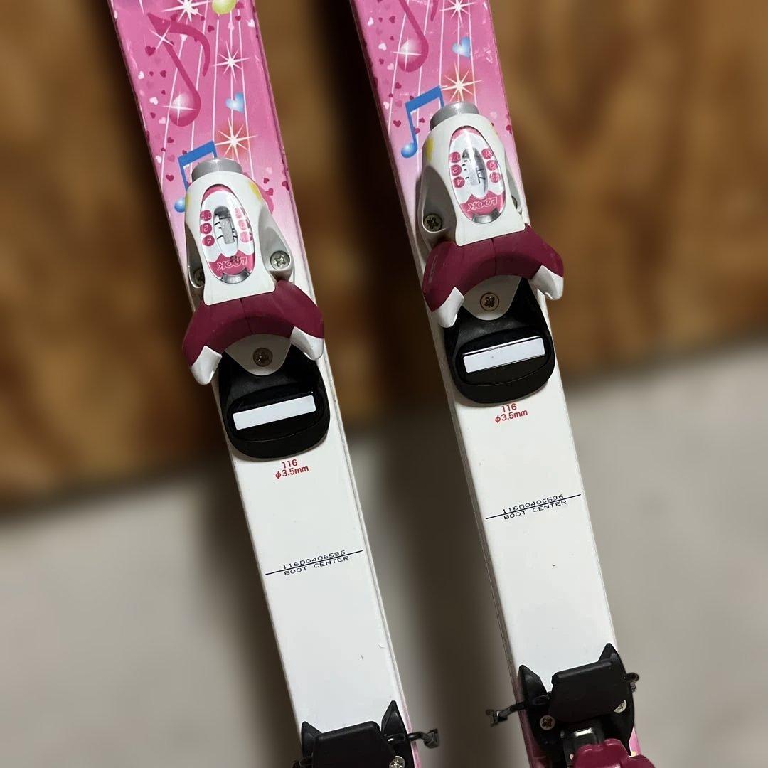 KAZAMA ガールズスキー3点セット