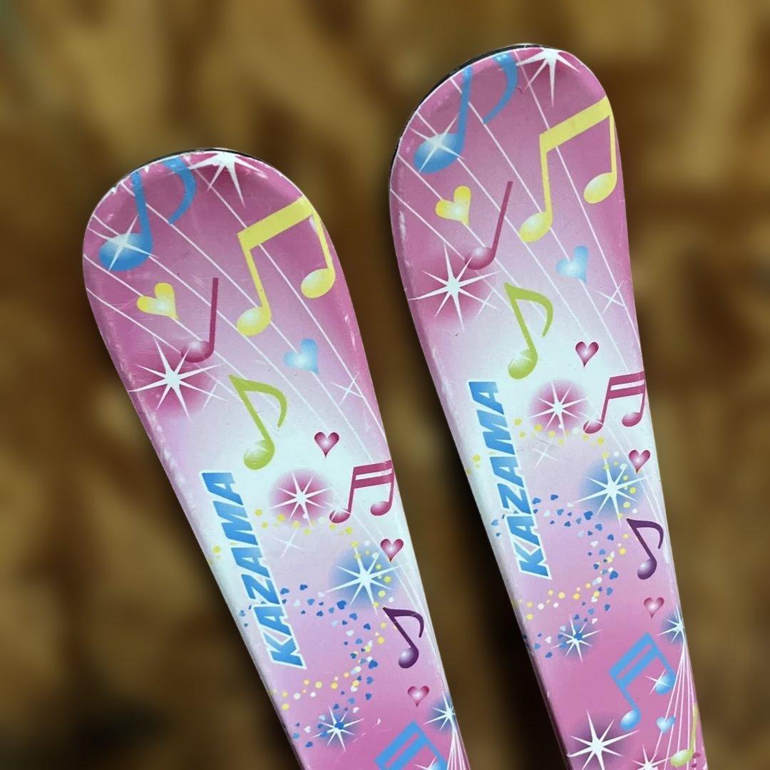 KAZAMA ガールズスキー3点セット