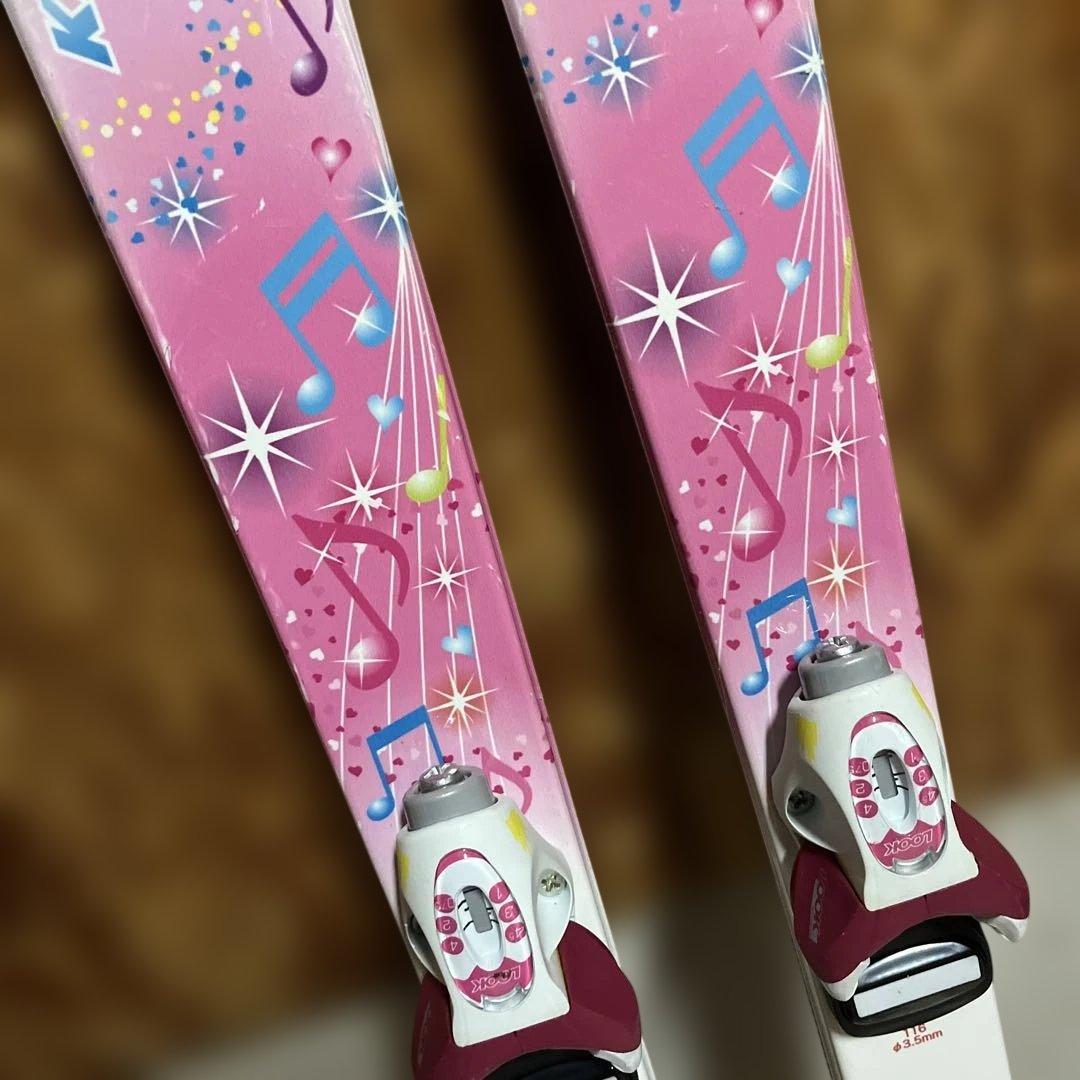 KAZAMA ガールズスキー3点セット