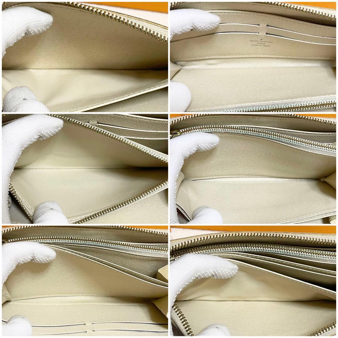 ルイヴィトン　長財布　ダミエアズール　ジッピーウォレット　ラウンドファスナー