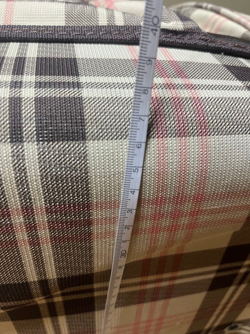 BURTON チェック柄 スノーボードバッグ 2輪 キャリーバッグ