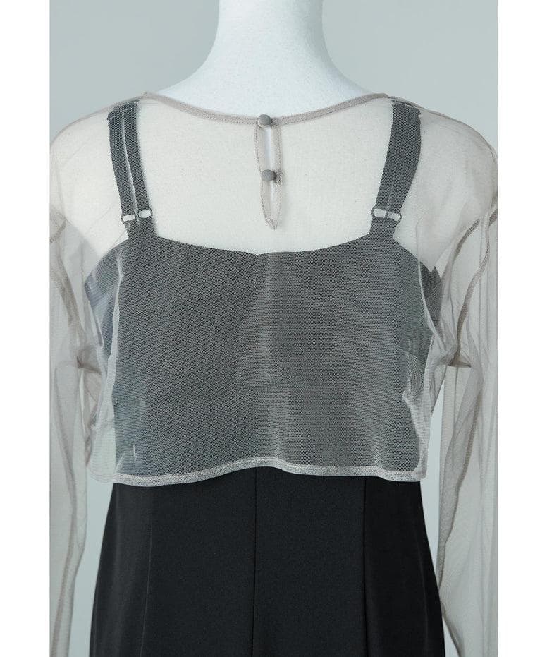 美品 niana ニアナ Many wayフリルドレス S 結婚式 オケージョン