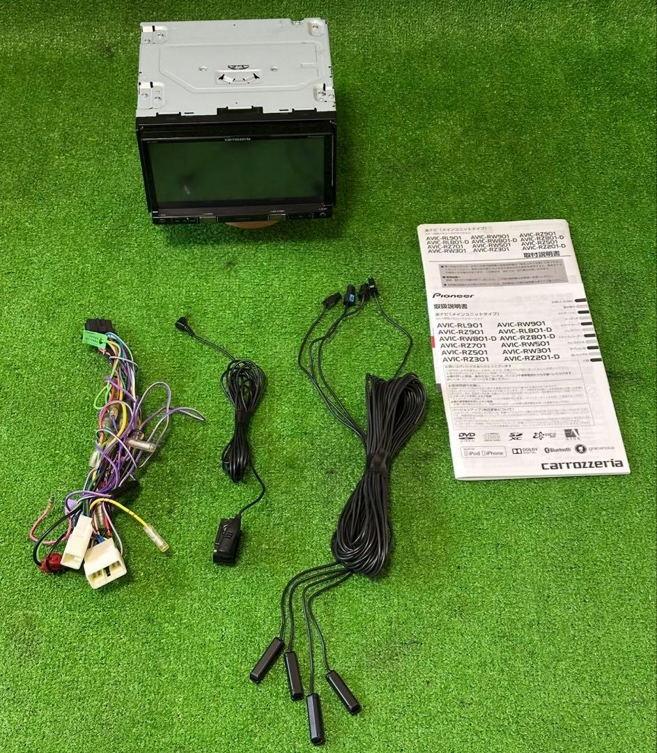 パイオニアAVIC-RZ801-Dナビゲーション フルセグ地図データ2017年版