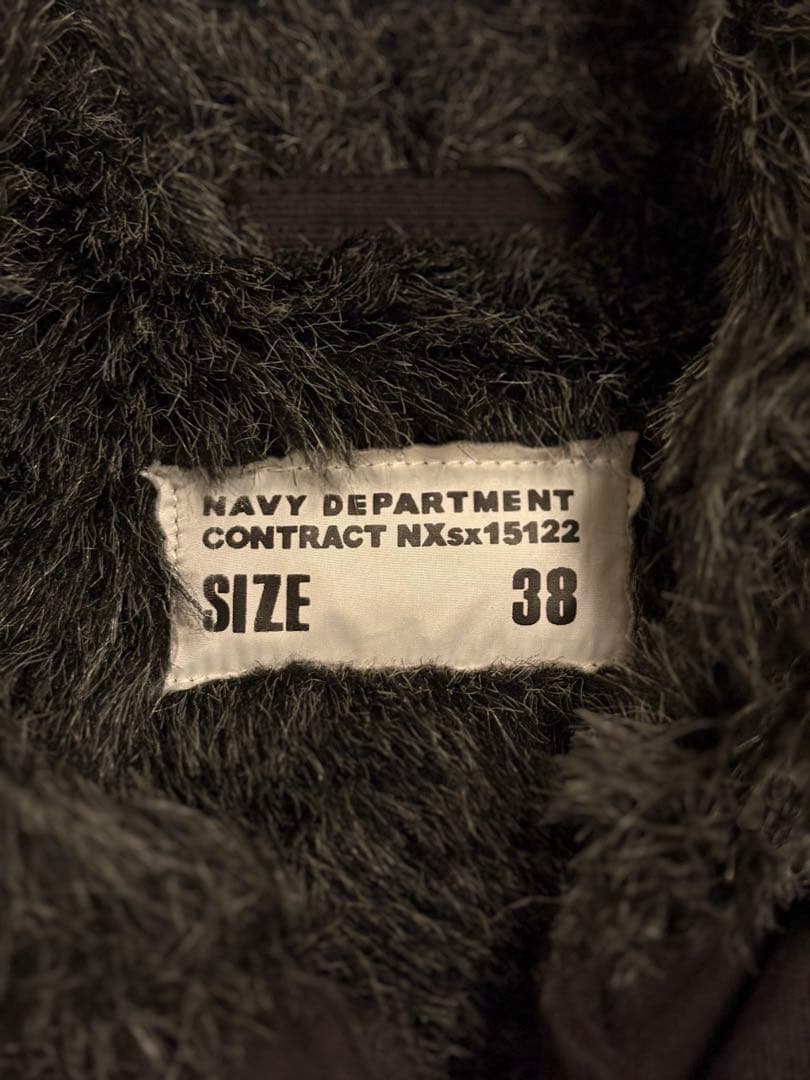 U.S.N. N1デッキジャケット レプリカ サイズ38 ブラック