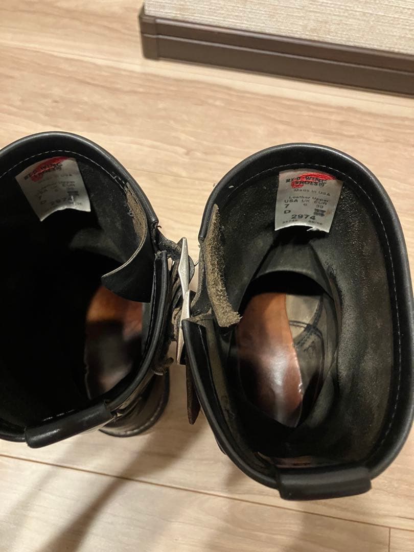 希少　RED WING　レッドウィング　2974 エンジニアブーツ7D