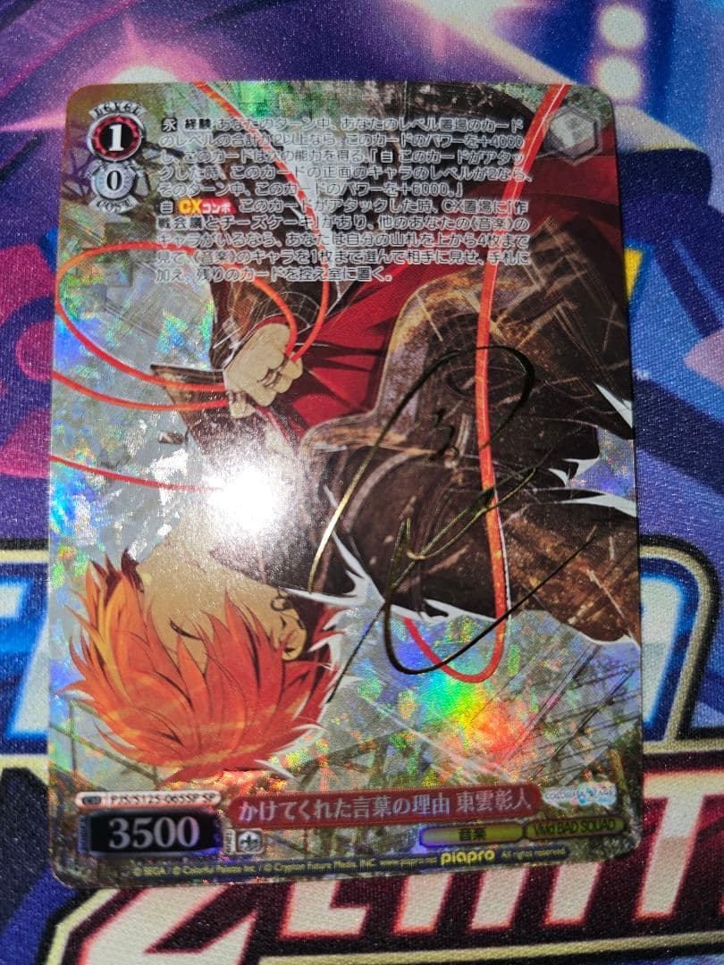 ぴんぴさん専用　かけてくれた言葉の理由 　東雲彰人 SP