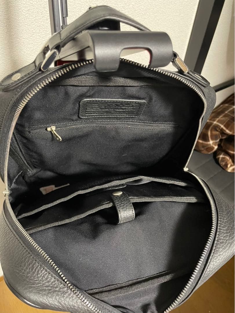 SEEKER 【URBAN】 シュリンクレザースリムバックパック