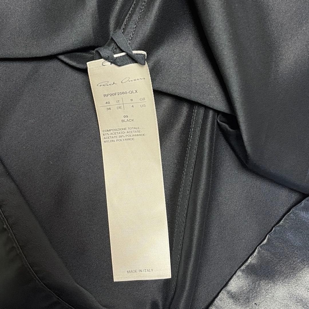 リックオウエンス Rick Owens 黒ワンピース