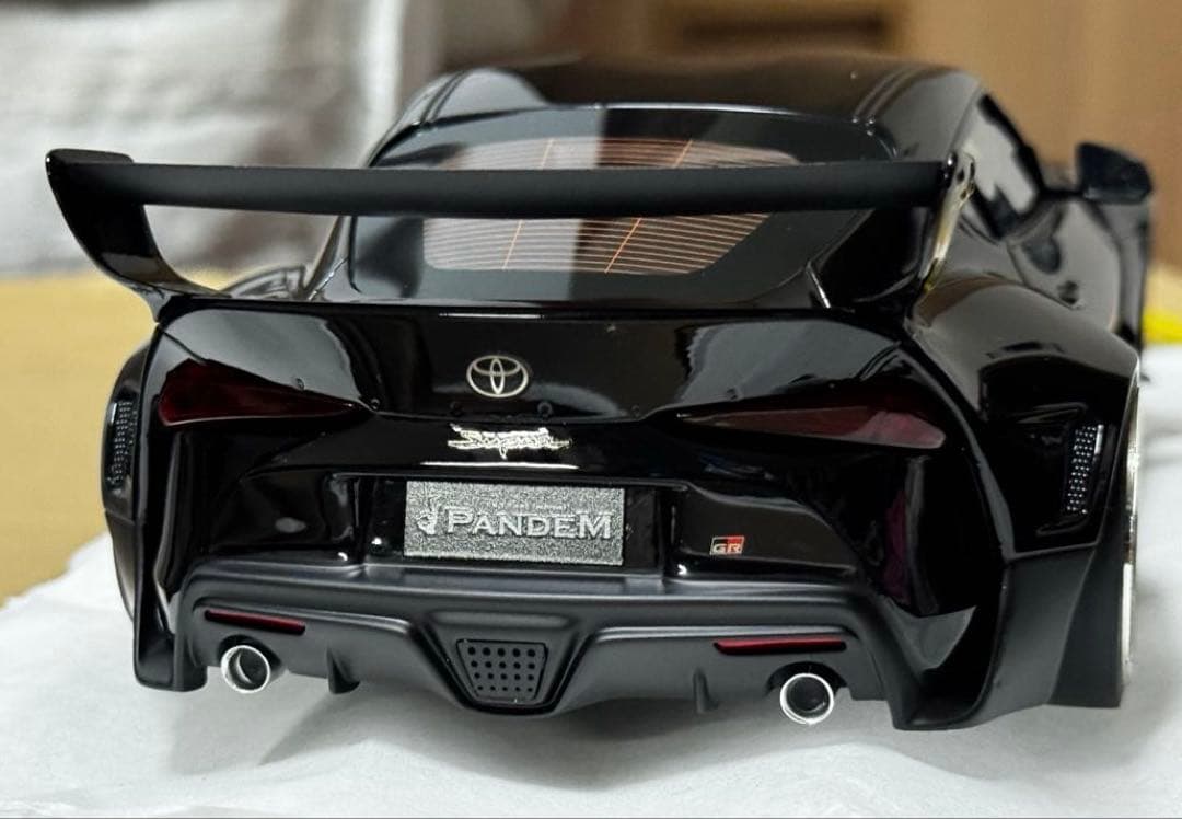 PANDEM GRスープラ V1.0 ブラック 1/18 TOP SPEED