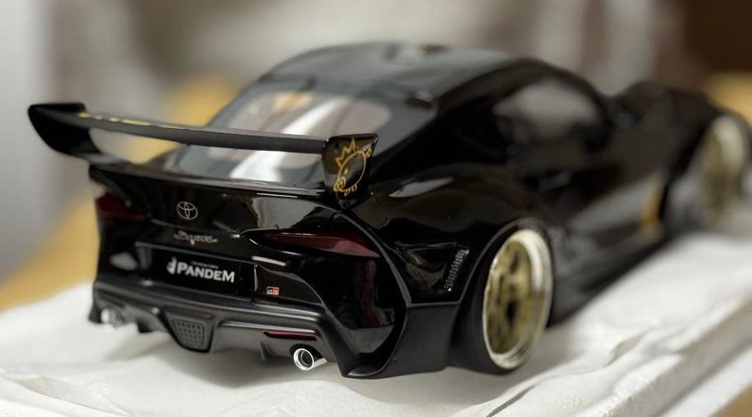 PANDEM GRスープラ V1.0 ブラック 1/18 TOP SPEED