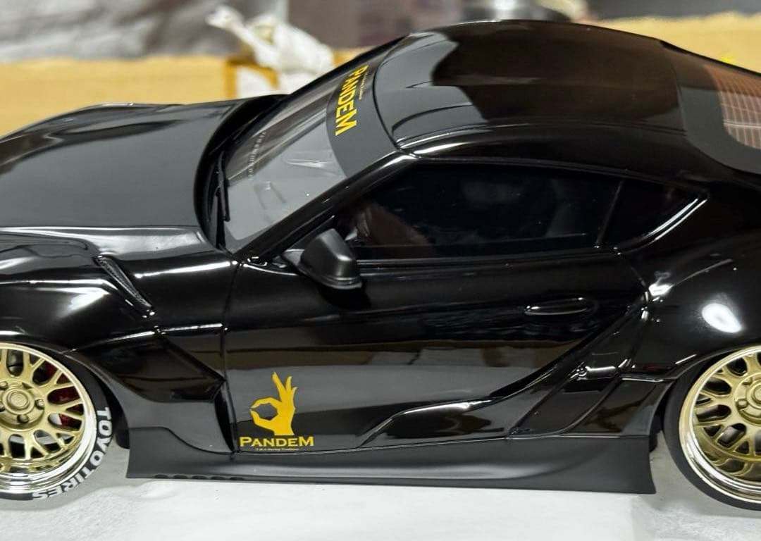 PANDEM GRスープラ V1.0 ブラック 1/18 TOP SPEED