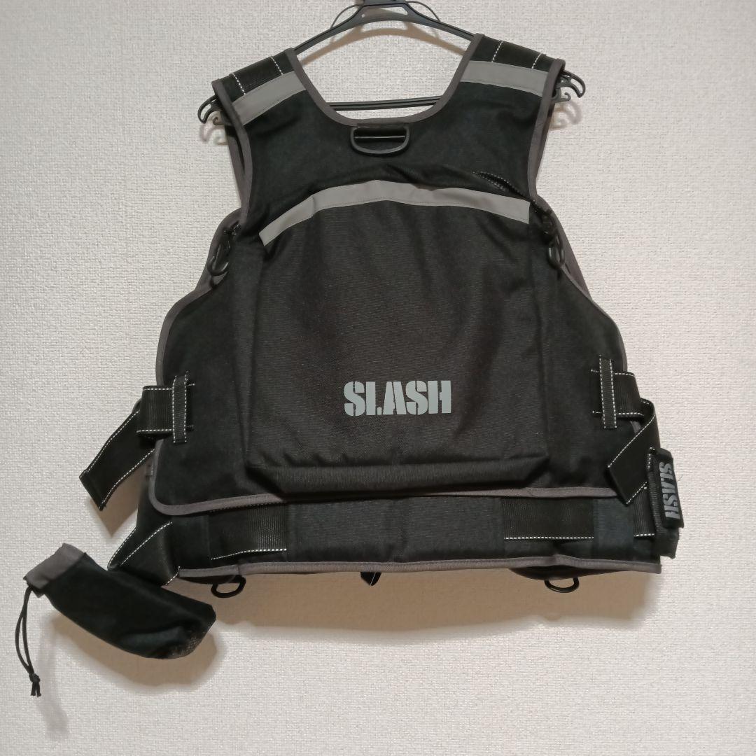 【未使用品】SLASHタクティカルゲームベスト ライフジャケット　フリーサイズ