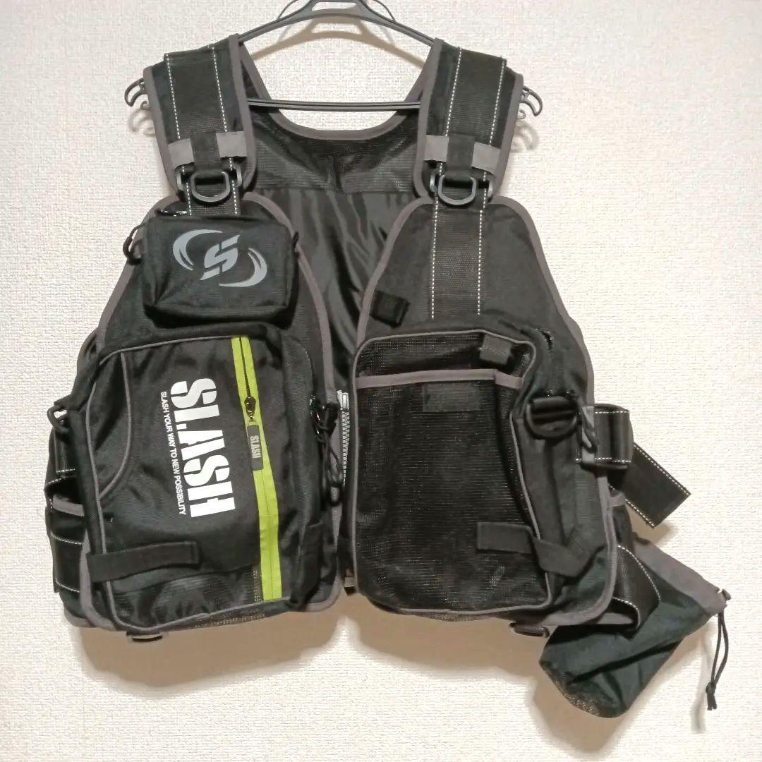 【未使用品】SLASHタクティカルゲームベスト ライフジャケット　フリーサイズ