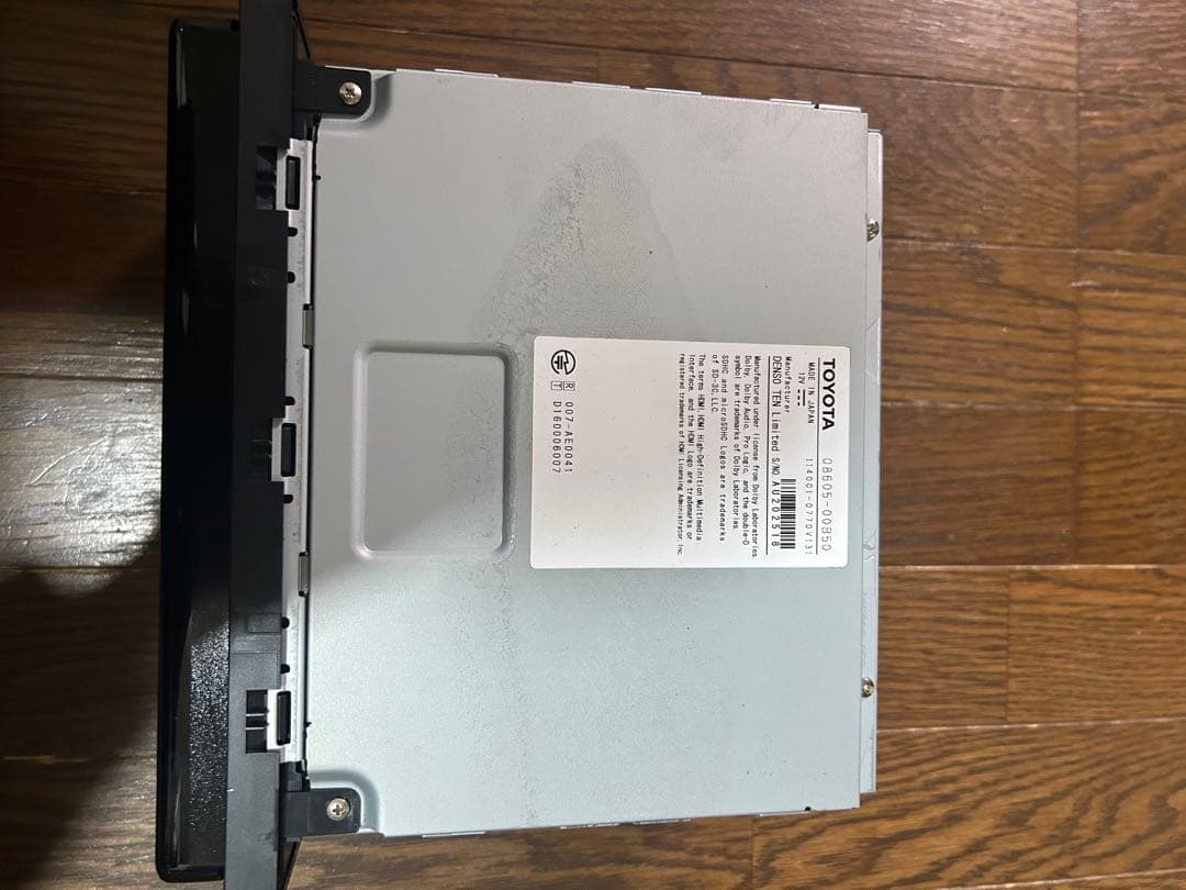 NSZT-W68T トヨタ純正カーナビ　TOYOTA