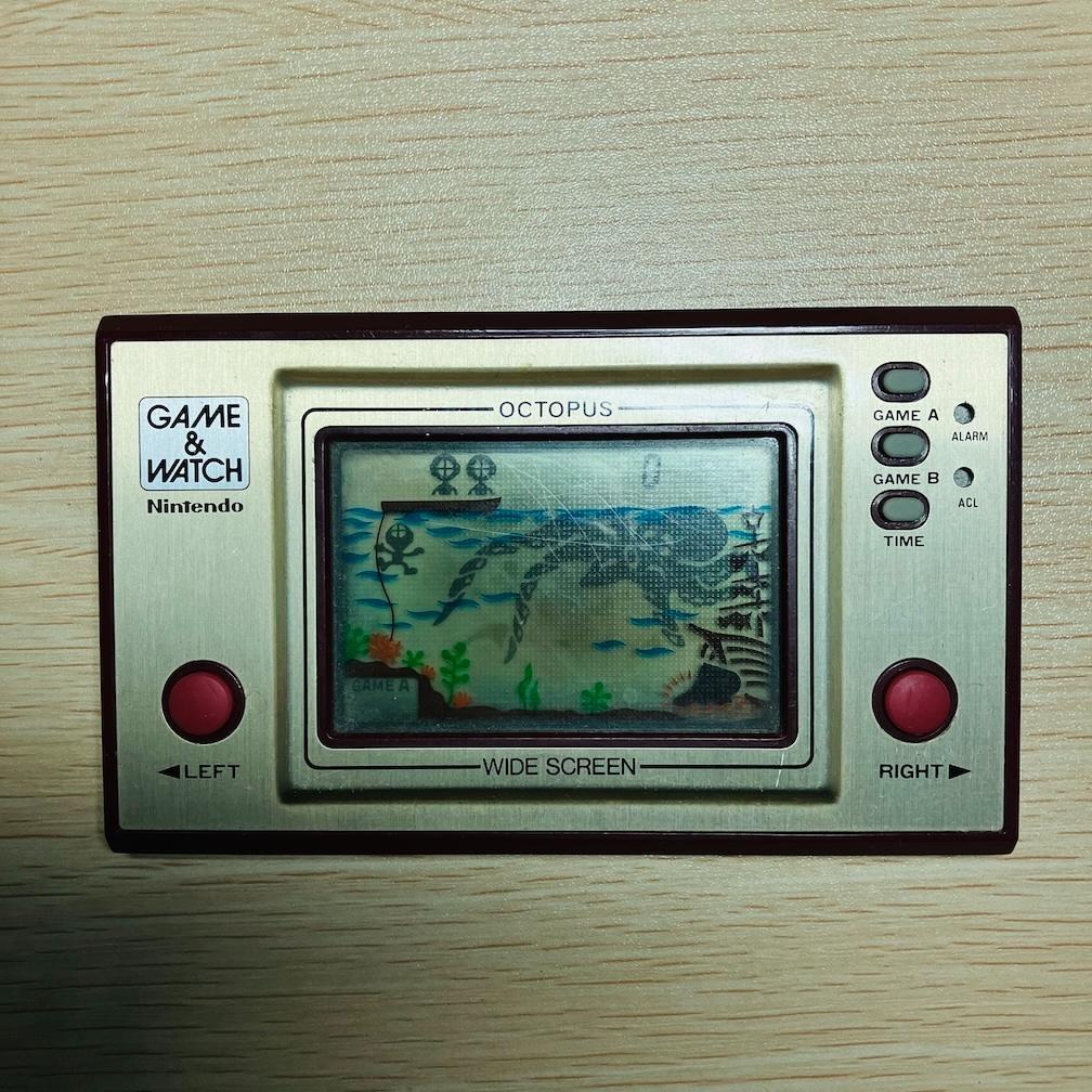 Nintendo GAME&WATCH OCTOPUS ゲームウォッチオクトパス