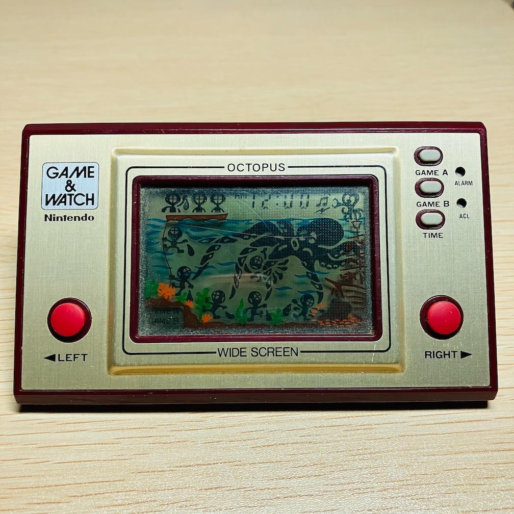 Nintendo GAME&WATCH OCTOPUS ゲームウォッチオクトパス