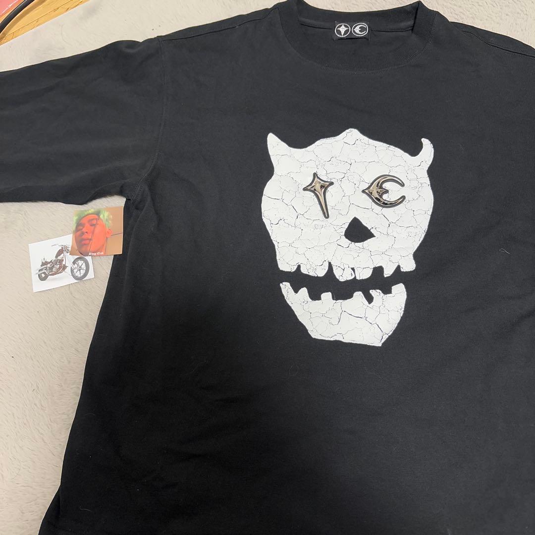 【THUG CLUB】TC Skull Long-Sleeve ブラック