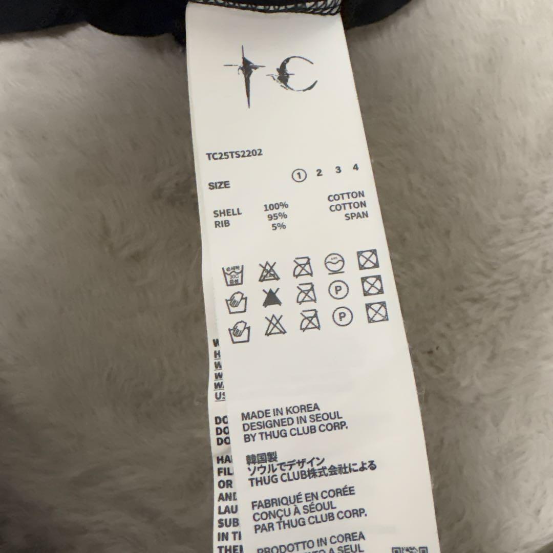 【THUG CLUB】TC Skull Long-Sleeve ブラック