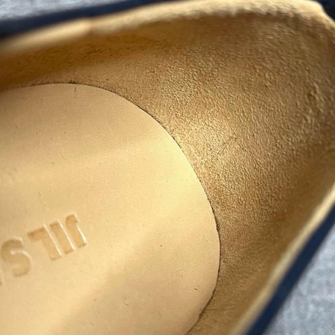 美品 ジルサンダー レザー ローファー パンプス フラット バレエシューズ 人気