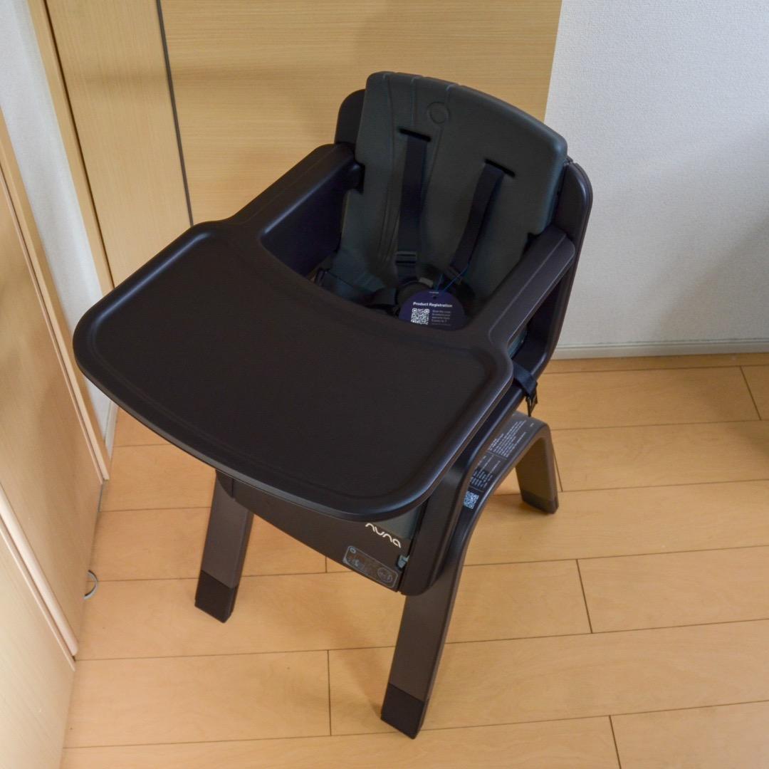 断捨離中⭐️みれい【未使用品・美品】NUNA zaaz ブラック ハイチェア