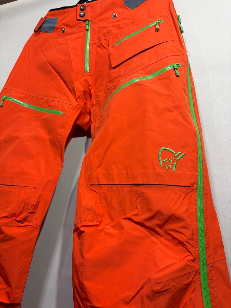 NORRØNA LOFTON GORE-TEX パンツ Mサイズ オレンジ