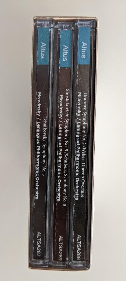 SACD　シングルレイヤー　ムラヴィンスキー＆レニングラード ウィーン・ライヴ集