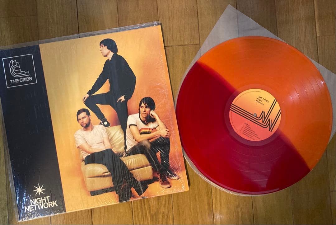稀少UK限定カラー美盤Night NetworkクリブスTheCribsレコード