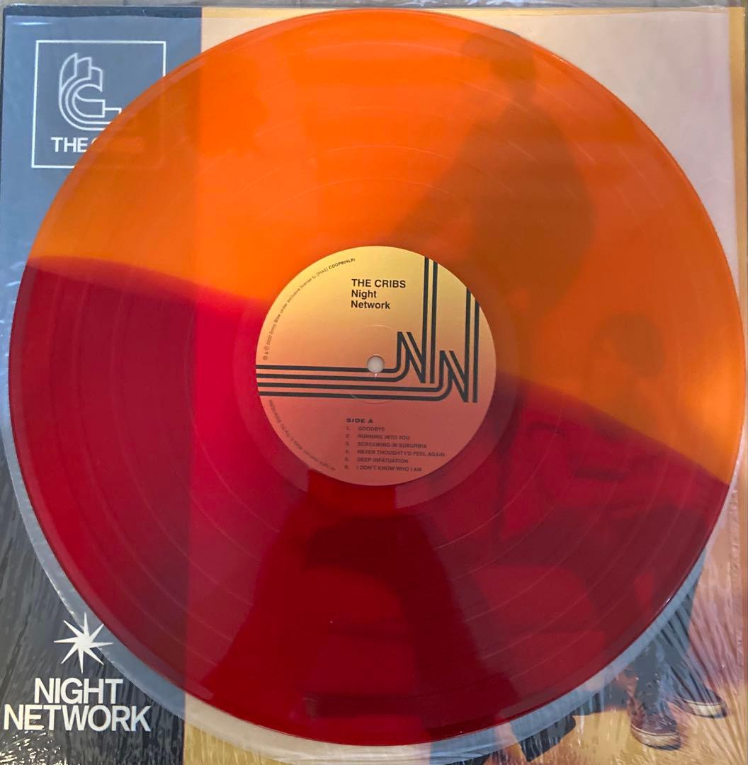 稀少UK限定カラー美盤Night NetworkクリブスTheCribsレコード