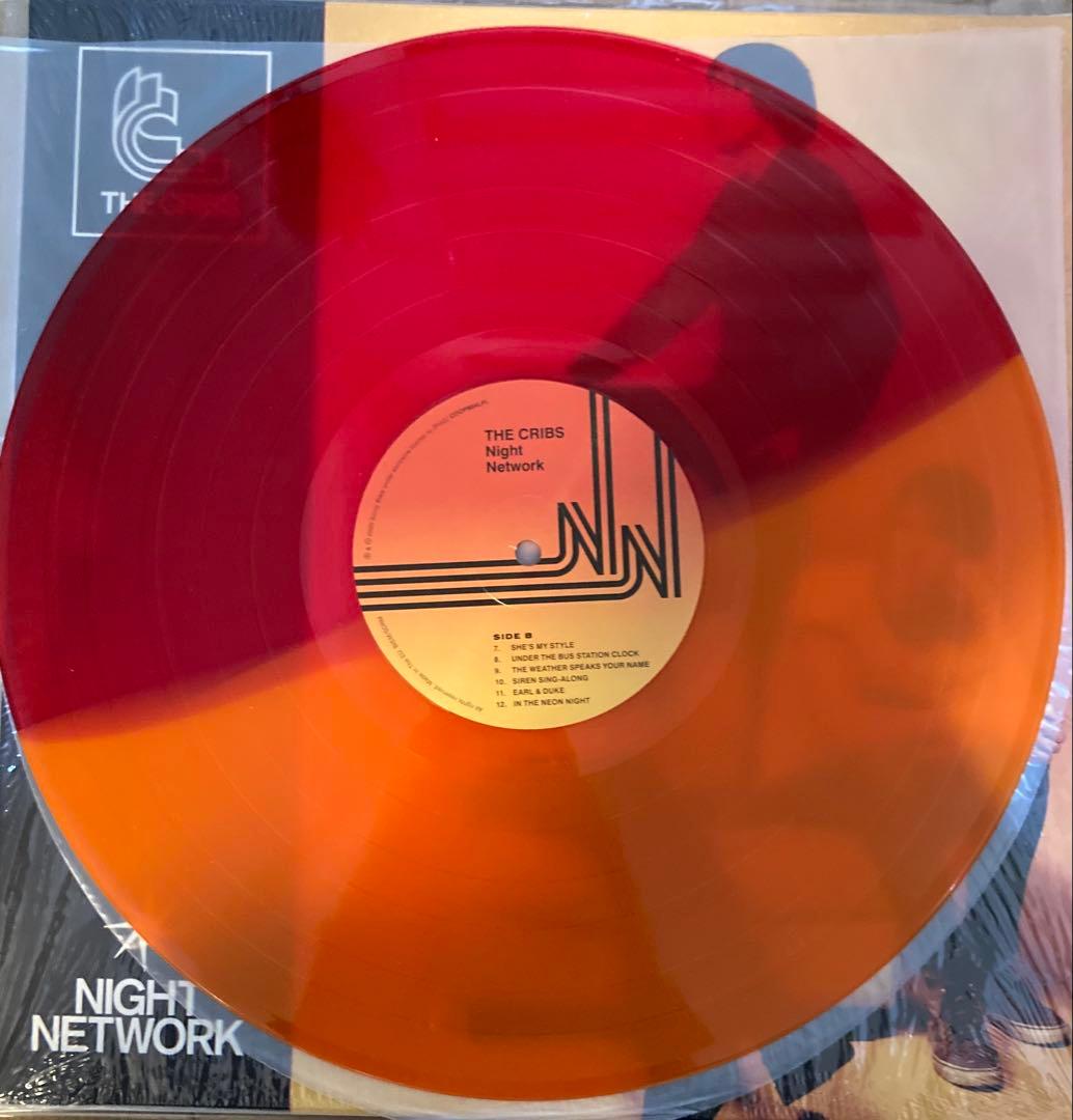 稀少UK限定カラー美盤Night NetworkクリブスTheCribsレコード