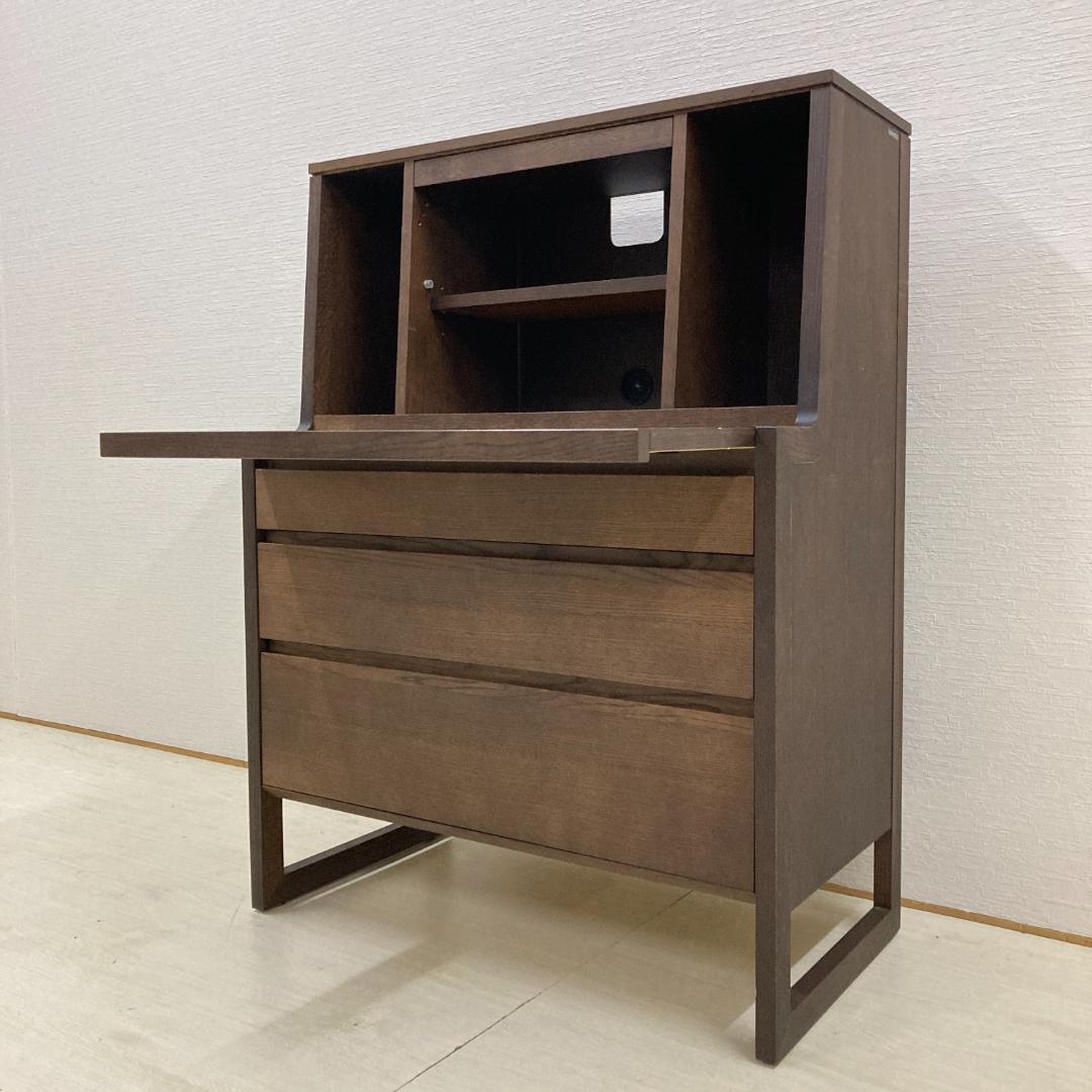 【カリモク】ライティングチェスト　ライティングデスク　ドレッサー