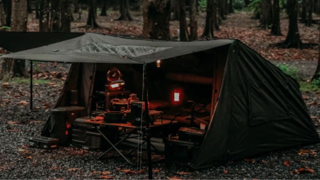 エアーテント　MINI BUNKER 人気のブラックカラー