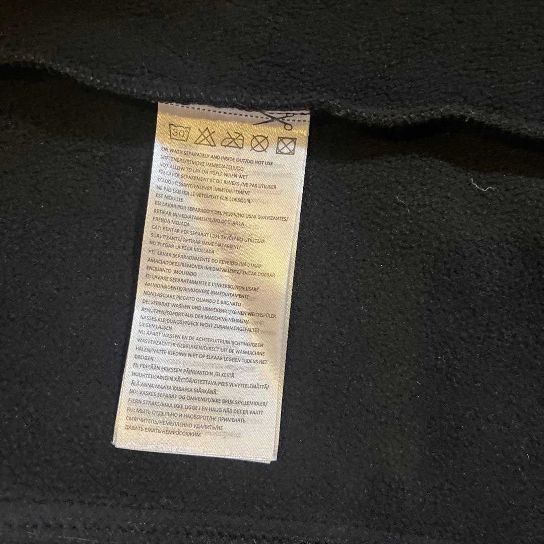 FCバルセロナ フード付きジャケット ブラック Mサイズ