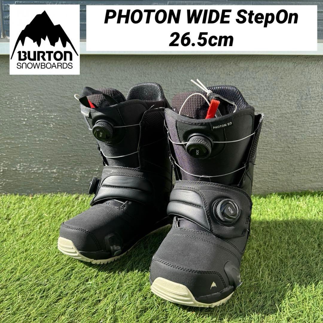 美品 BURTON PHOTON WIDE StepOn ブーツ 26.5