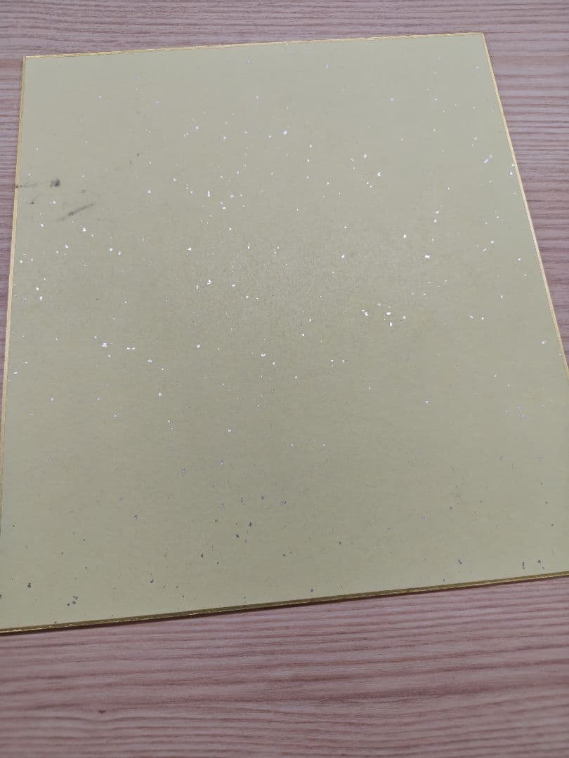 ワンピース　手描きイラスト入りサイン色紙