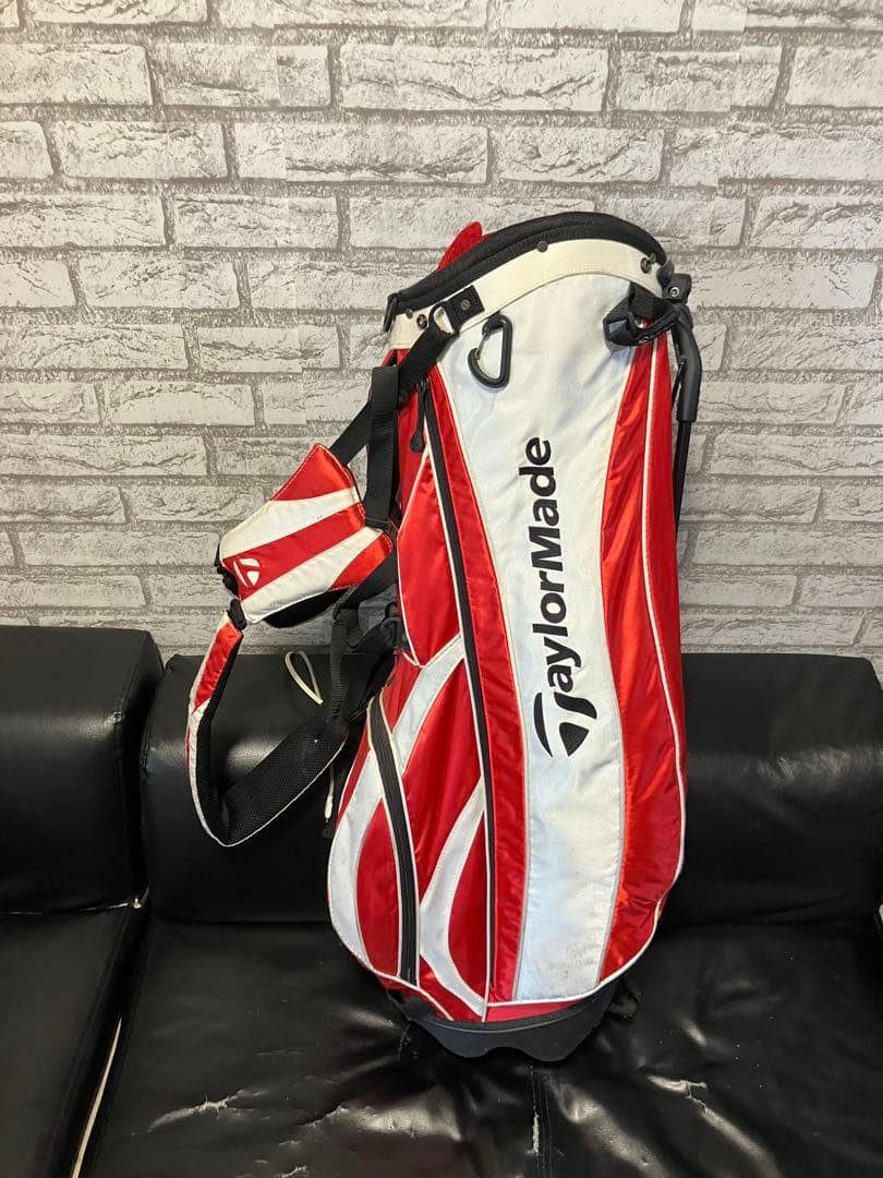 TaylorMade キャディバッグ レッド/ホワイト