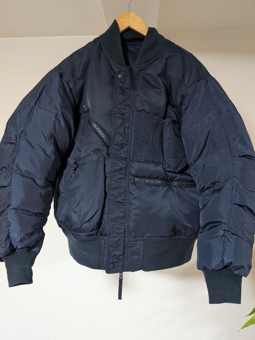 ダイワピア39 ネイビー MA-1 フライトジャケット ダウン